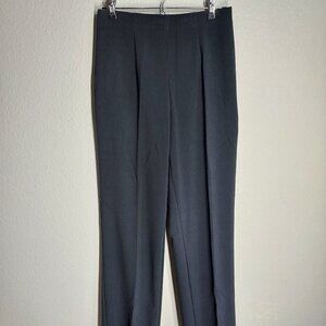 Tribella Pleated Women's Slacks Dress Pants - Black - Size 4